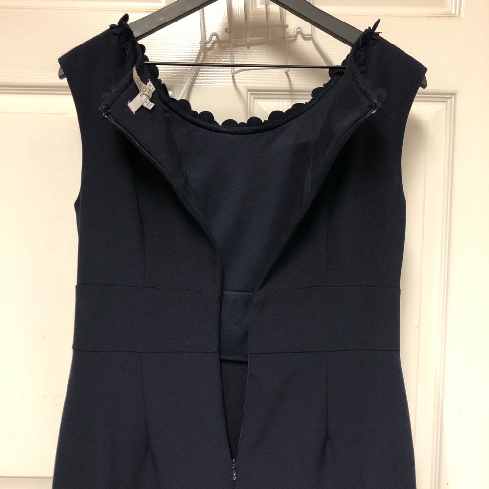 Studio One Sleeveless Navy Sheath Dress - Picture 7 of 11